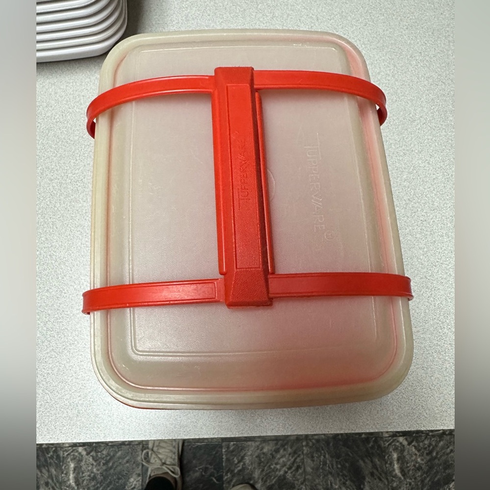 Vintage Tupperware Pack N Carry Lunch Box‎